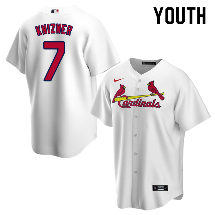 Nike Youth #7 Andrew Knizner St.Louis Cardinals Baseball Jerseys Sale-White
